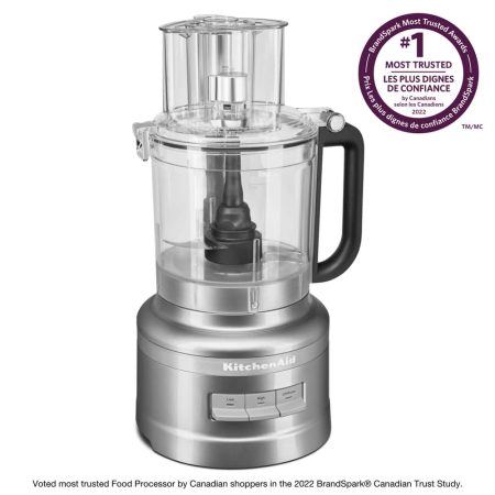 KitchenAid® Food Processor w/ Dicing Kit, Silver, 13 Cups