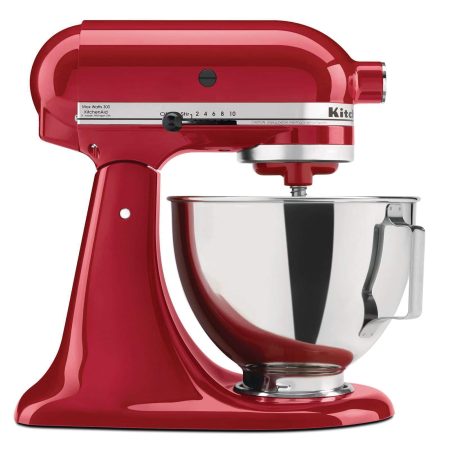 KitchenAid® 4.5 Quart Tilt-Head Stand Mixer with 10 Speeds, Empire Red