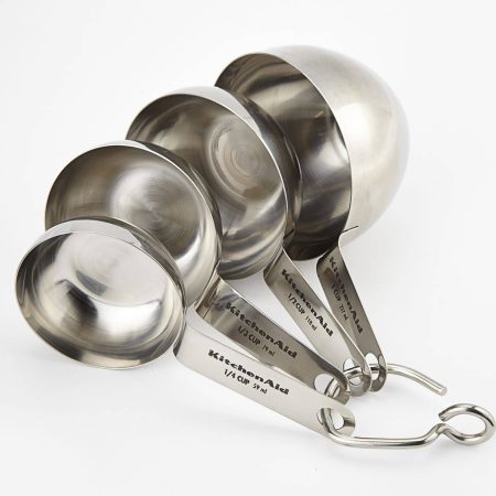 KitchenAid Stainless Steel Measuring Cups, 4-pc