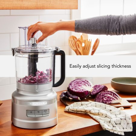 KitchenAid® Food Processor w/ Dicing Kit, Silver, 13 Cups