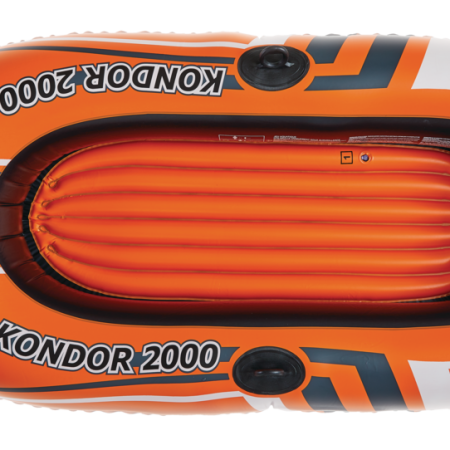 Bestway Kondor 2000 Inflatable Boat, 6-ft x 36-in x 15-in