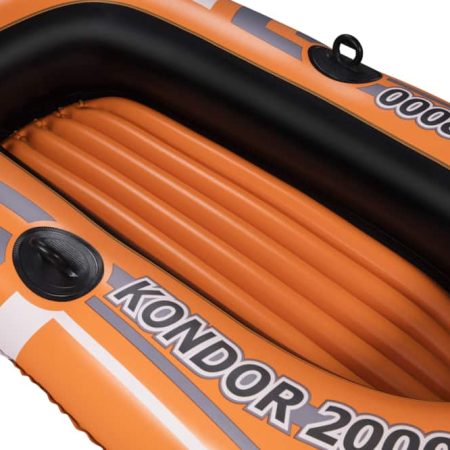 Bestway Kondor 2000 Inflatable Boat, 6-ft x 36-in x 15-in