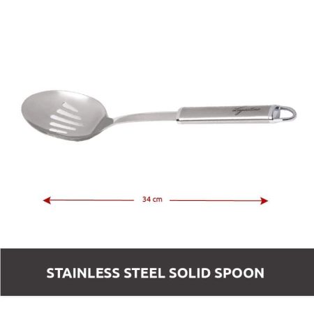 Lagostina Stainless Steel Slotted Spoon 13,44-in