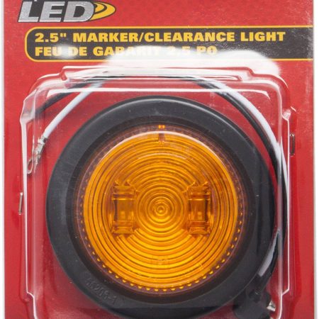 Optronics LED Marker/Clearance Light, Amber, 2.5-in