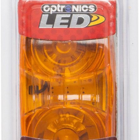 LED Oblong Clearance Marker/Light, 2-Bulb, Amber