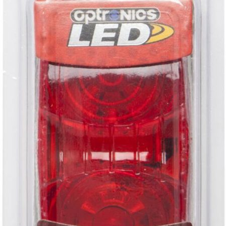 LED Oblong Clearance Marker/Light, 2-Bulb, Red