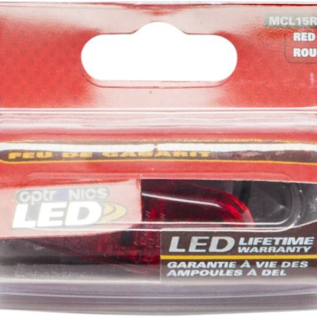 Blazer LED Side Clearance/Marker Light, Red, 2-5/8-in