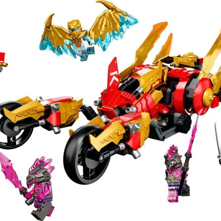 LEGO® NINJAGO® Kai’s Golden Dragon Raider - 71773, Ages 8+