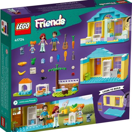 LEGO® Friends Paisley's House Building Toy Set - 41724, 185-pcs, Ages 4+