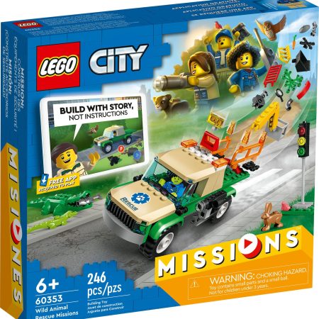 LEGO® 60353 City Wild Animal Rescue Missions Playset