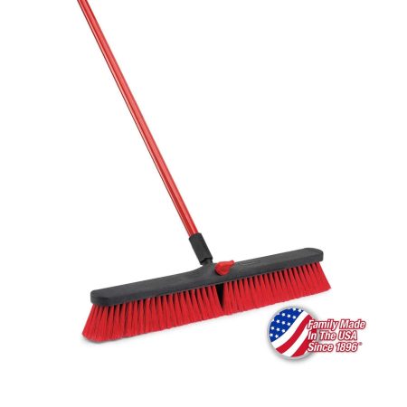 Libman Multi-Surface Push Broom, 24-in