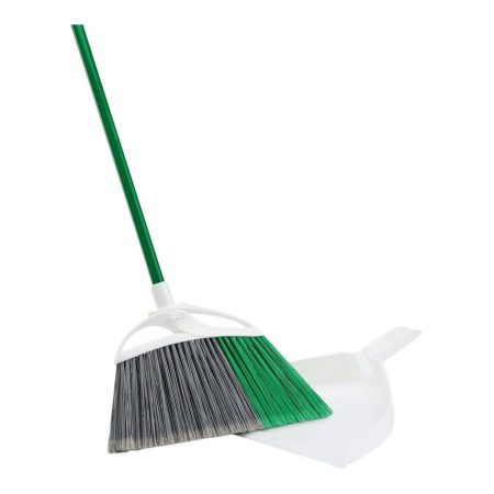 Libman Extra Large Precision Indoor / Outdoor Angle Broom with Dustpan