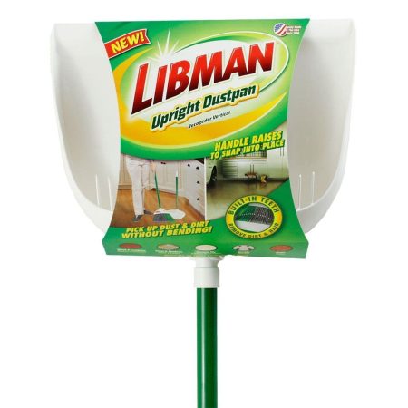 Libman Upright Dustpan with Extra Long Handle