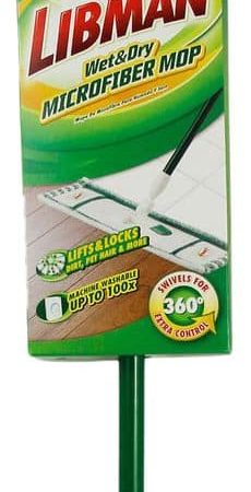 Libman Dry + Wet Multi-Surface Reusable Microfibre Mop