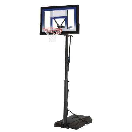 Lifetime Portable Adjustable Basketball Backboard, Hoop & Net System, 48-in