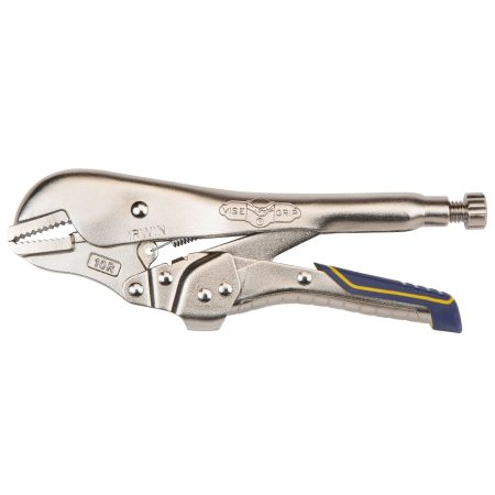 IRWIN 102L3 Vise-Grip 10R Straight-Jaw Pliers, 1-7/8-in Jaw Capacity, 10-in