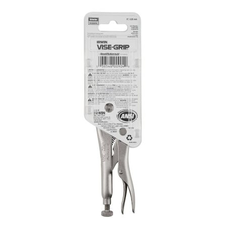 IRWIN 902L3 Vise-Grip 5WR Curved-Jaw Pliers, 1-1/8-in Jaw Capacity, 5-in