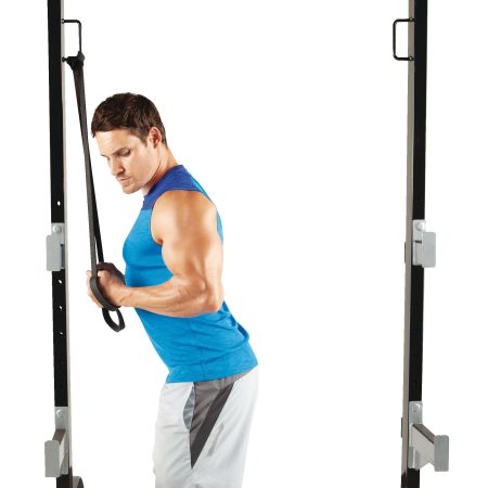 Marcy SM-8117 Adjustable Walk-in Squat Rack & Pull-Up Bar