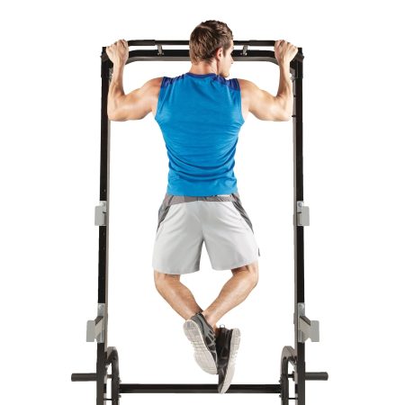 Marcy SM-8117 Adjustable Walk-in Squat Rack & Pull-Up Bar