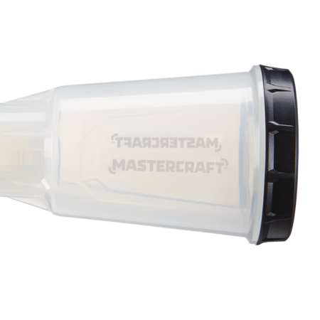 Mastercraft 1.2A Corded Single Speed Detail Sander with Dust Canister & 80-Grit Sheet