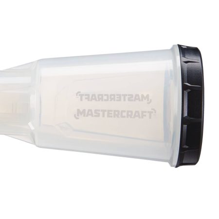 Mastercraft 1.2A Corded Single Speed Detail Sander with Dust Canister & 80-Grit Sheet