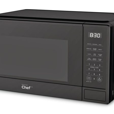 MASTER Chef Countertop Microwave, 1.1-cu.ft., Matte Black