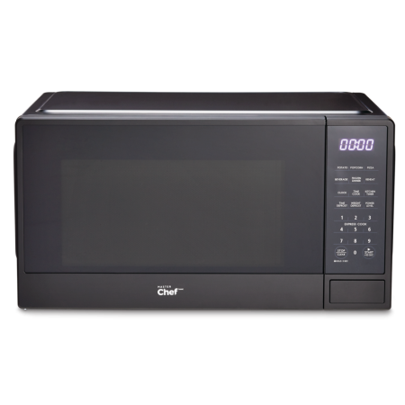 MASTER Chef Countertop Microwave, 1.1-cu.ft., Matte Black