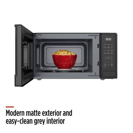 MASTER Chef Countertop Microwave, 1.1-cu.ft., Matte Black