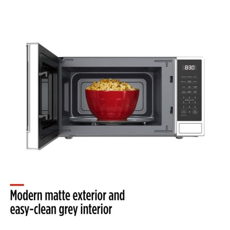 MASTER Chef Countertop Microwave, 1.1-cu.ft., Matte White