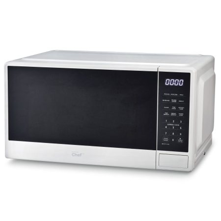 MASTER Chef Countertop Microwave, 1.1-cu.ft., Matte White