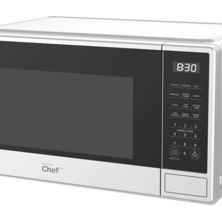 MASTER Chef Countertop Microwave, 1.1-cu.ft., Matte White