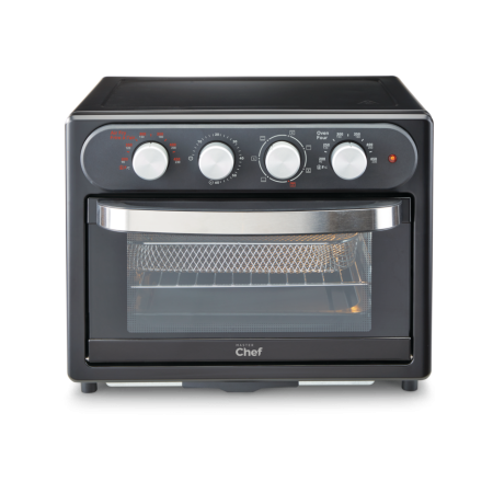 MASTER Chef AirFryer Toaster Oven w/ 5 Functions, Black