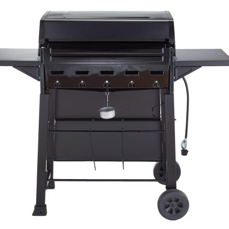 MASTER Chef Discover 5-Burner Propane Gas BBQ with Push-Button Ignition