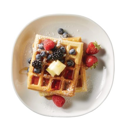 Master Chef Non-Stick Waffle Maker with Indicator Lights