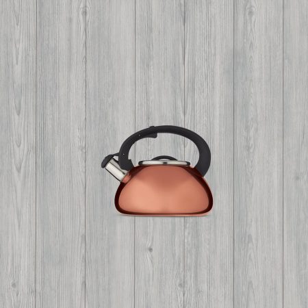 MASTER Chef Stainless Steel Stovetop Kettle, 2.3-L, Copper