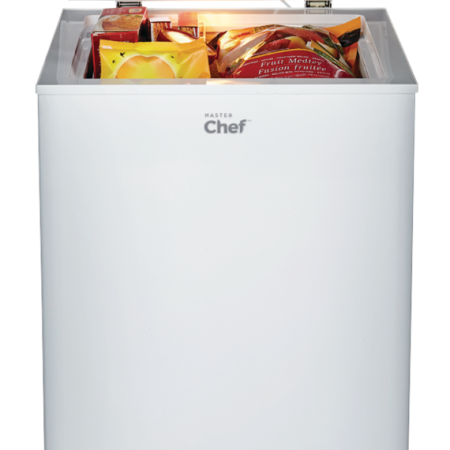 MASTER Chef Energy Star Chest Freezer with Front-Mount Thermostat for Dorms/Bedroom, 3.5-cu.ft., White