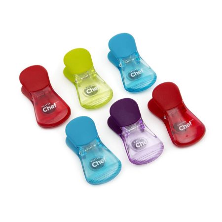 MASTER Chef Plastic Bag Clips Set, 6-pk