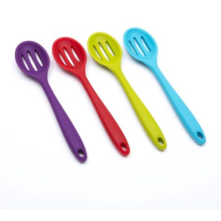 MASTER Chef Silicone Slotted Spoon, Assorted