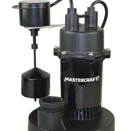 Mastercraft 1/3-HP Thermoplastic Electric Sump Pump