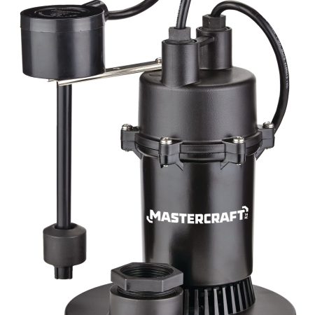 Mastercraft 1/3-HP Thermoplastic Electric Sump Pump