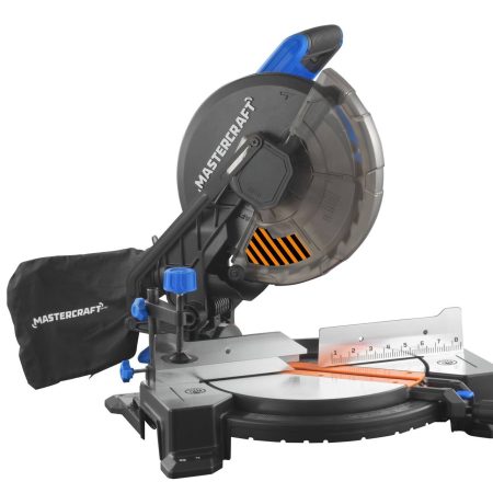 Mastercraft Single-Bevel Compound Mitre Saw, 10-in