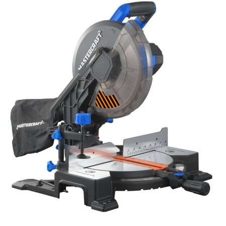 Mastercraft Single-Bevel Compound Mitre Saw, 10-in