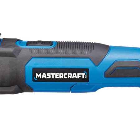 Mastercraft 2.5A Variable Speed Oscillating Multi-Tool with Accessory Blade & Sanding Kit, 20-pc