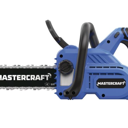 Mastercraft 20V Cordless Chainsaw, 12-in w/ PWR POD 4.0 Ah Battery