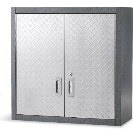 Mastercraft 2-Door Wall Cabinet with 2 Adjustable Shelves, Diamond Series, 28 x 12 x 28-in