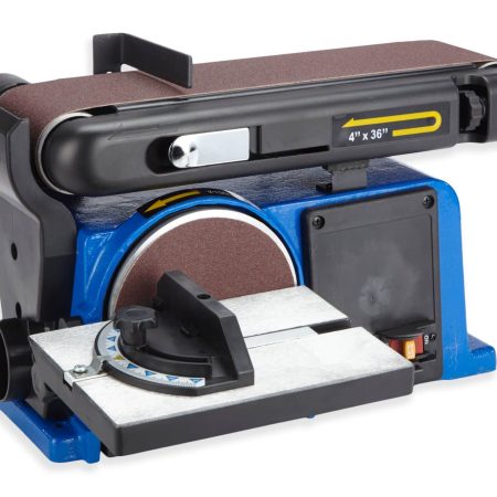 Mastercraft 4.3 Amp Belt/Disc Sander, with Locking Key, 4-in x 36-in