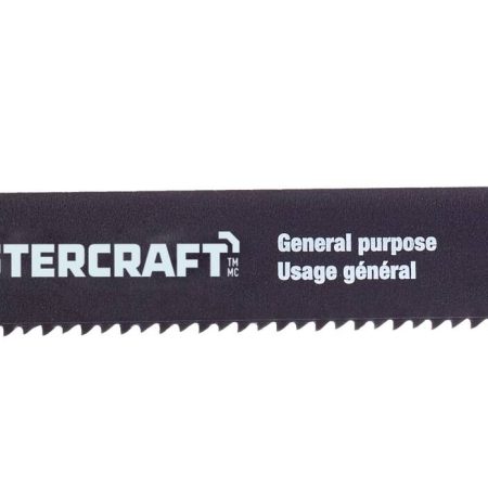 Mastercraft 8.5A Variable Speed T-Shank Reciprocating Saw with LED Light & Blade