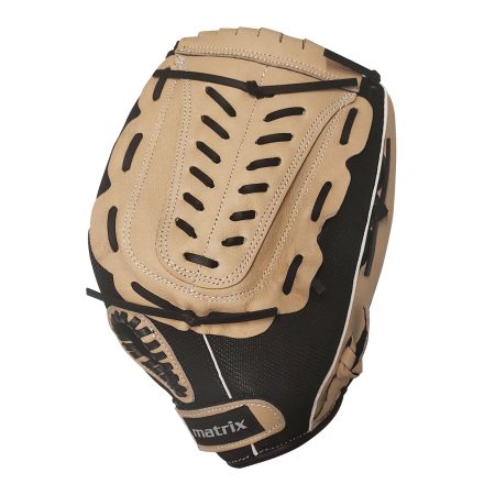 Matrix Fielding Glove, Black/Camel, Left-Hand Catch, 10-in