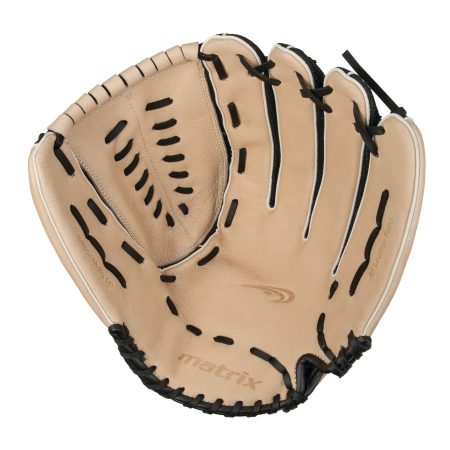 Matrix Fielding Glove, Black/Camel, Left-Hand Catch, 10-in