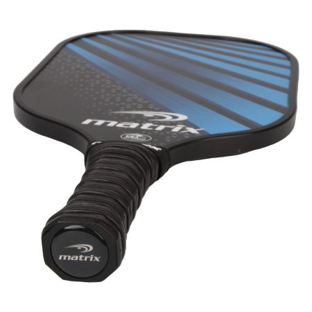 Matrix Graphite Carbon Fibre High-Strength Graphite Pickleball Paddle/Racket, USPA Approved, Black